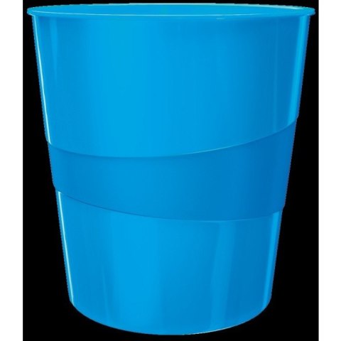 Kosz na śmieci Leitz Wow 15L niebieski