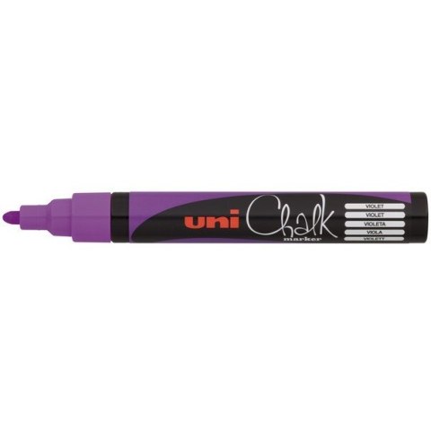 MARKER KREDOWY UNI CHALK PWE-5M FIOLETOWY