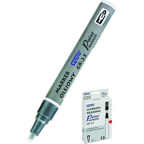 MARKER OLEJOWY GRAND SREBRNY