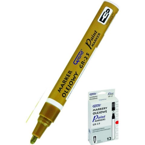MARKER OLEJOWY GRAND ZŁOTY
