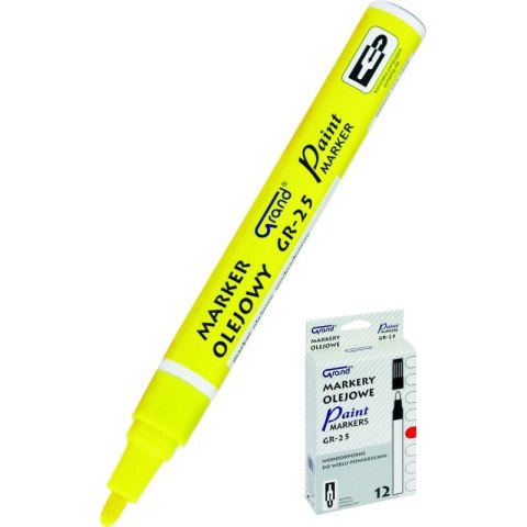 MARKER OLEJOWY GRAND ŻÓŁTY