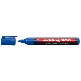 Marker permanentny Edding 300 niebieski