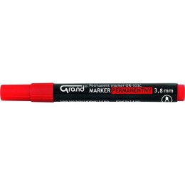 MARKER PERMANENTNY GRAND GR-103C CZERWONY