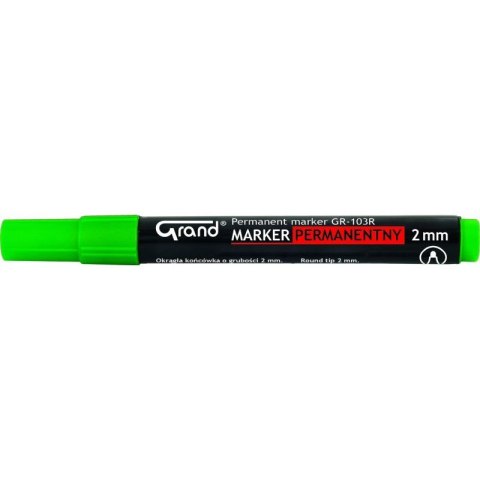 MARKER PERMANENTNY GRAND GR-103R ZIELONY