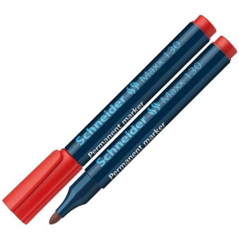 Marker permanentny Schneider Maxx 130 czerwony