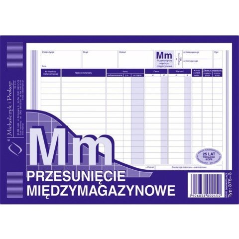 PRZESUNIĘCIE MIĘDZYMAGAZYNOWE A5 (WIELOKOPIA)