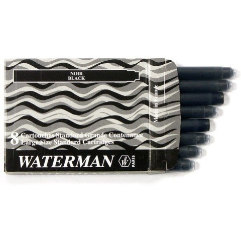 NABOJE ATRAMENTOWE WATERMAN STANDARD CZARNE (8)