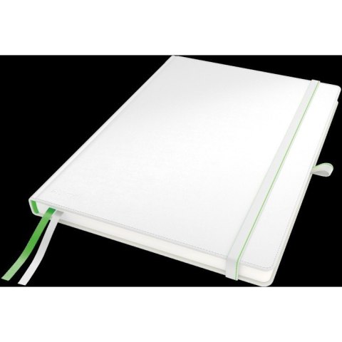 Notatnik Leitz Complete A4/80k linia biały
