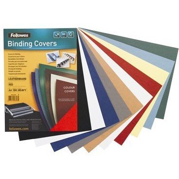 OKŁADKI DO BINDOWNICY A4 SKÓROPODOBNE BIAŁE (100)