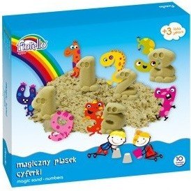 PIASEK MAGICZNY FIORELLO 600g CYFERKI