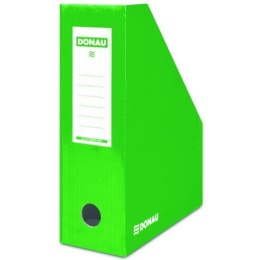 Pojemnik na dokumenty Donau A4/100mm kartonowy zielony