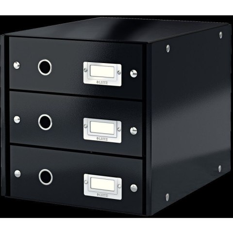 POJEMNIK 3 SZUFLADY LEITZ C&S CZARNY