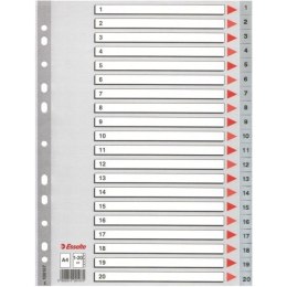 PRZEKŁADKI PP ESSELTE A4 1-20