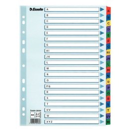 PRZEKŁADKI MYLAR ESSELTE A4 A-Z