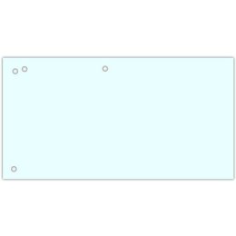 Przekładki kartonowe Donau 1/3 A4 białe (100)