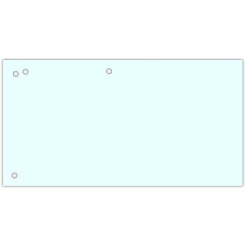 Przekładki kartonowe Donau 1/3 A4 białe (100)