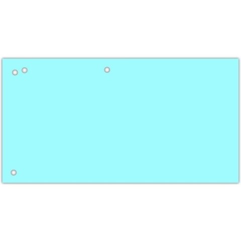 Przekładki kartonowe Donau 1/3 A4 niebieskie (100)