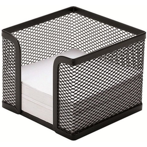 Przybornik na karteczki Q-Connect metalowy czarny