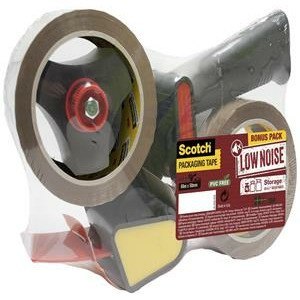 PODAJNIK DO TAŚMY PAKOWEJ SCOTCH + 2 ROLKI TAŚMY