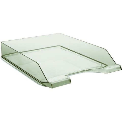 Półka na dokumenty Donau A4 transparentna dymna