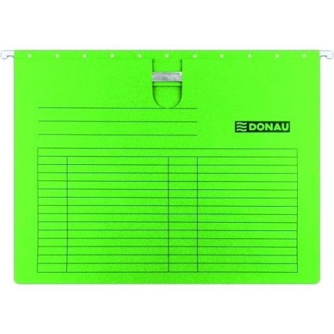 Teczka zawieszana Donau A4 (z wąsem) zielona (5)