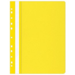 Skoroszyt wpinany Office Products A4 PP żółty (25)