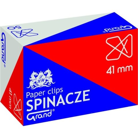 SPINACZE BIUROWE KRZYŻOWE 41mm (50)