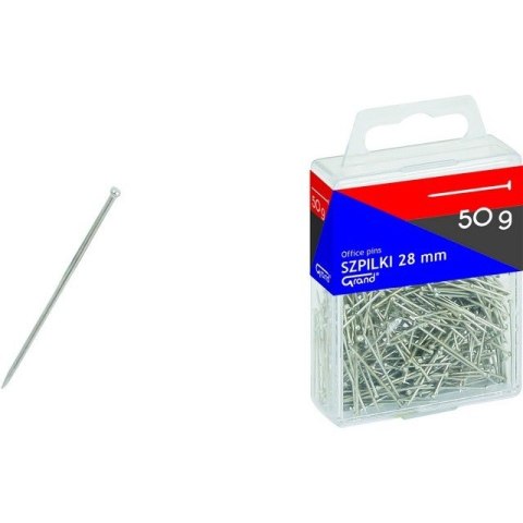 SZPILKI STALOWE 28mm 50g