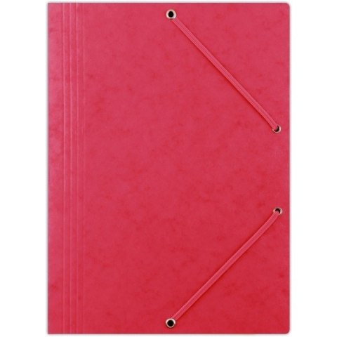 Teczka preszpanowa z gumką Donau A4 czerwona