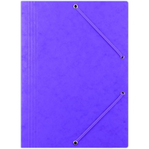 Teczka preszpanowa z gumką Donau A4 fioletowa