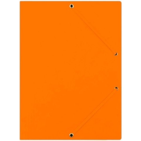 Teczka preszpanowa z gumką Donau A4 pomarańczowa