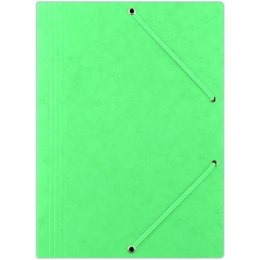 Teczka preszpanowa z gumką Donau A4 zielona