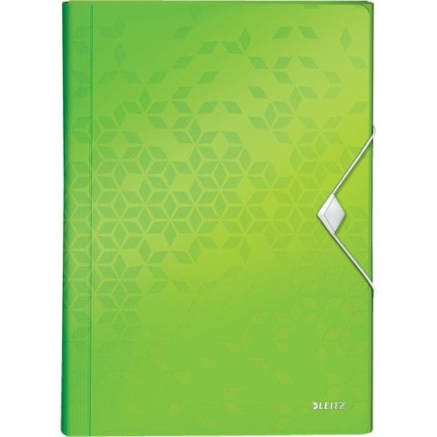 TECZKA LEITZ WOW 6 PRZEGRÓDEK ZIELONA