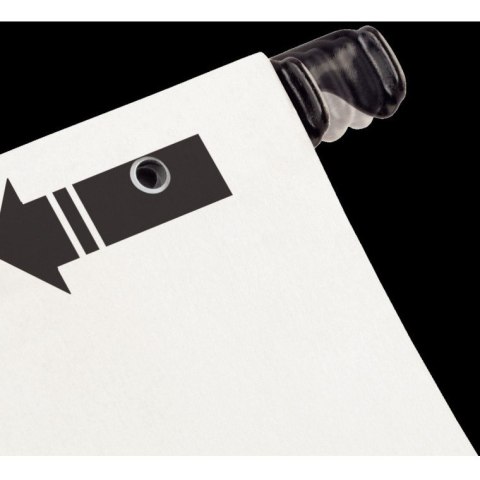 TECZKA ZAWIESZANA LEITZ ALPHA ACTIVE A4 Z GUMKĄ CZARNA