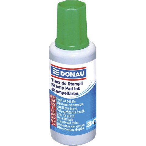 Tusz do pieczątek Donau 30ml zielony