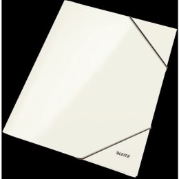 Teczka kartonowa z gumką Leitz Wow A4 biała