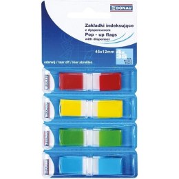 Zakładki Donau 12x45mm 4 kolory (4x35)