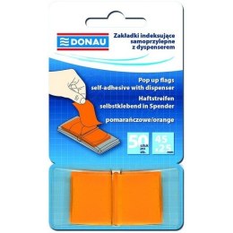 Zakładki Donau 25x45mm pomarańczowe (50)