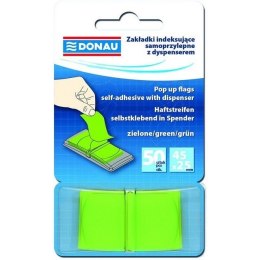 Zakładki Donau 25x45mm zielone (50)