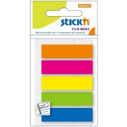 ZAKŁADKI STICK'N 12*45mm 5 KOLORÓW (5*25)