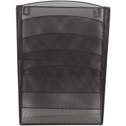 Zestaw 5 półek na dokumenty Q-Connect metalowy czarny