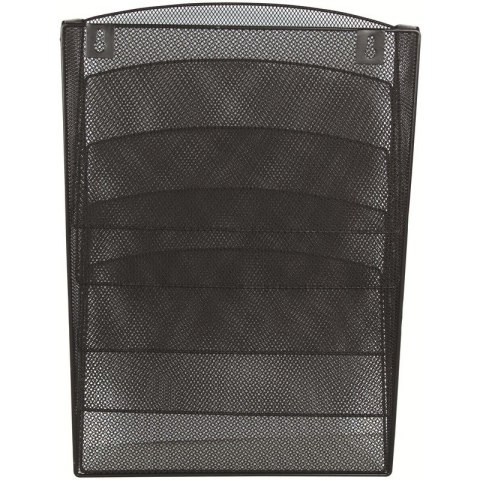 Zestaw 5 półek na dokumenty Q-Connect metalowy czarny