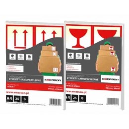 Etykiety Emerson A4 99x99mm 