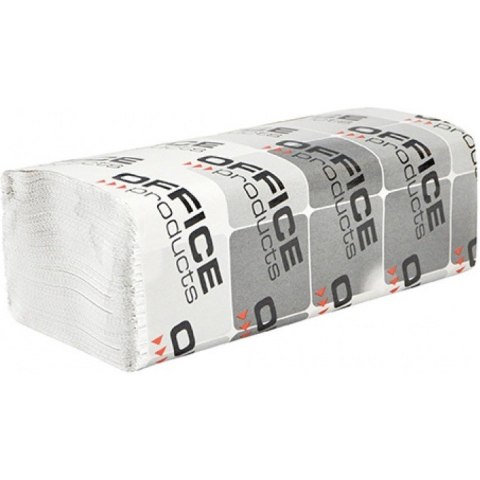 Ręczniki składane Office Products ZZ 1w makulatura białe (20x200)