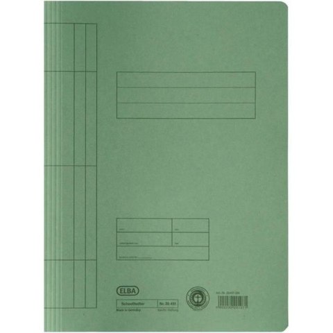 SKOROSZYT KARTONOWY ELBA A4 ZIELONY