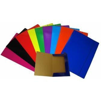 Teczka kartonowa z gumką A4 300g/m2 fioletowa