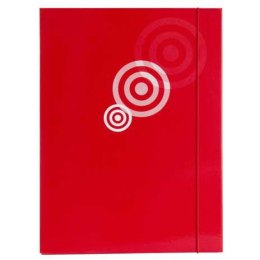 Teczka na gumkę czerwona A3