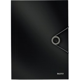 TECZKA Z GUMKĄ LEITZ SOLID 15mm CZARNA