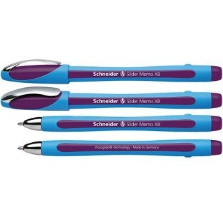 Długopis Schneider Slider Memo XB fioletowy