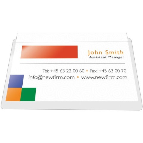 Kieszenie samoprzylepne Q-Connect 60x95mm (100)